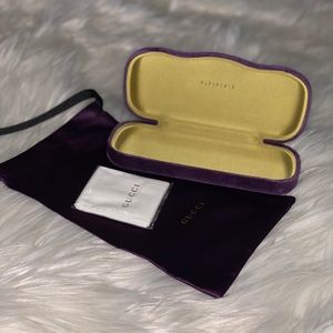 Authentic Velvet Gucci Case